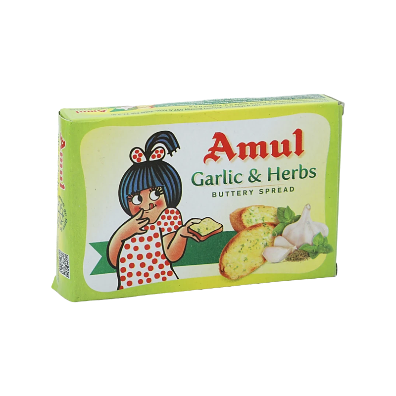 Amul  Buttery Spread Garlic & Herb 100 gm