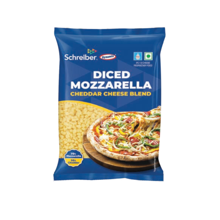 Dynamix  Shredded Mozzarella Cheese 1 kg