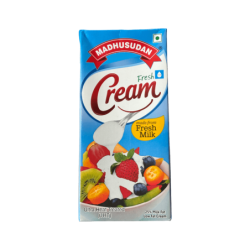 Madhusudan  Fresh Cream 1 L Tetra Pak