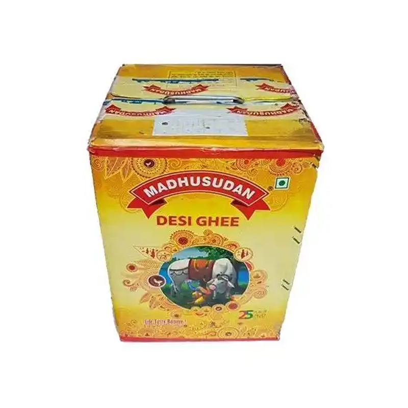 Madhusudan  Desi Ghee 15 Kg Tin