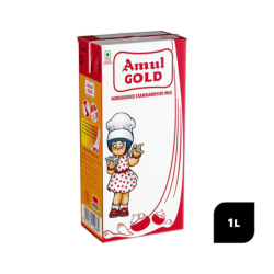 Amul Gold Homogenised Standardised Full Cream Milk
