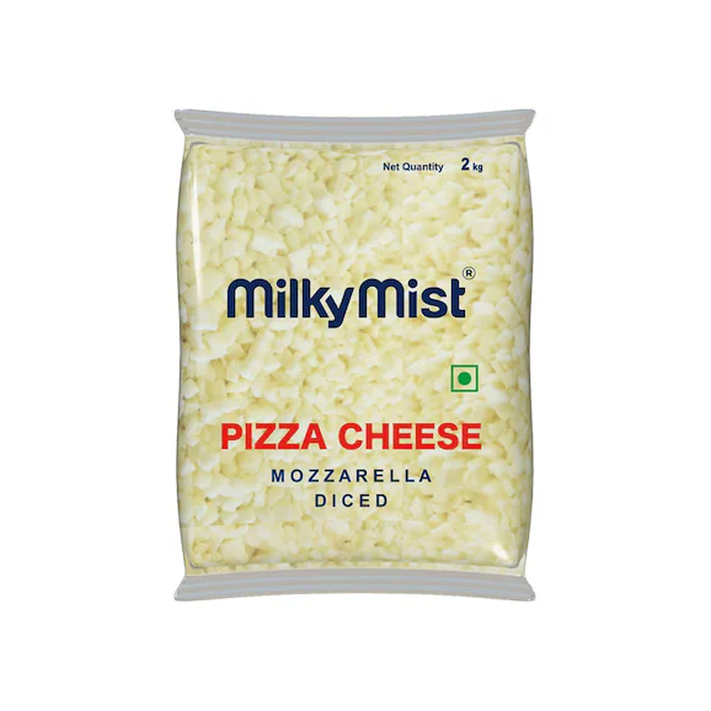Milky Mist  Cheese (Diced Mozzarella) 2 Kg