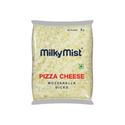 Milky Mist  Cheese Diced Mozzarella 2 kg Pack