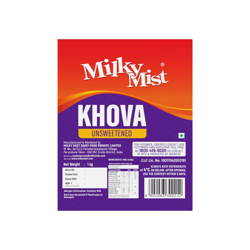 Milky Mist  Khova 1 Kg