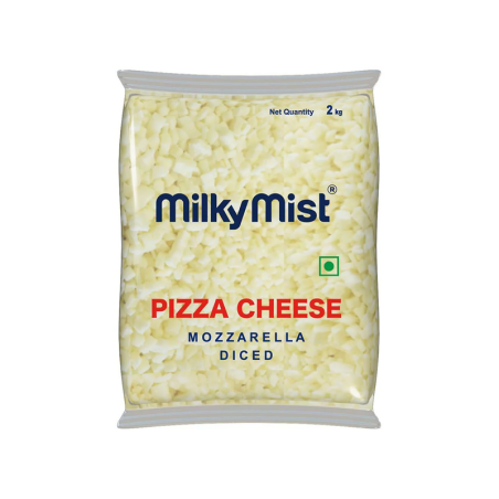 Milky Mist  Mozarella Diced Blend 2 kg Pack
