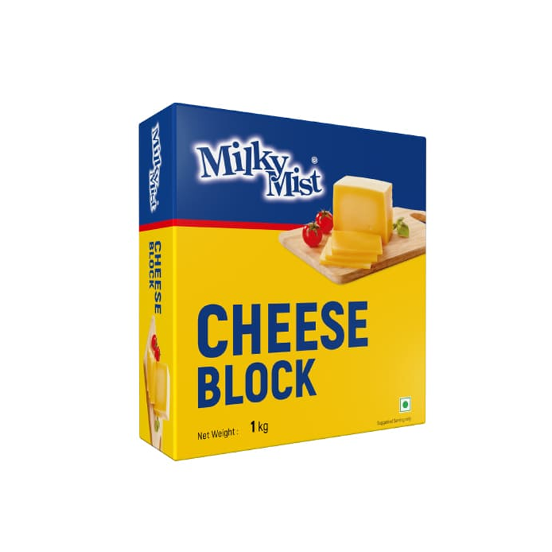 Milky Mist Processed Cheese Block 1 kg