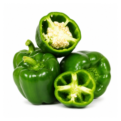 Green Capsicum 3 kg | Wholesale Vegetable Supply | Delidel India