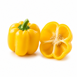 Yellow Capsicum 500 gm | High Quality Vegetable Supply | Delidel India