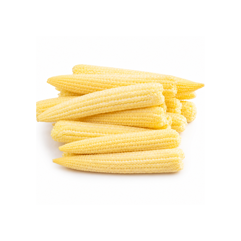 Baby Corn 500 gm | Mix Grade Vegetable for Culinary Use | Delidel India