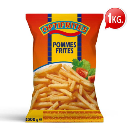 French Fries Optifrites 9mm uncoated 1Kg