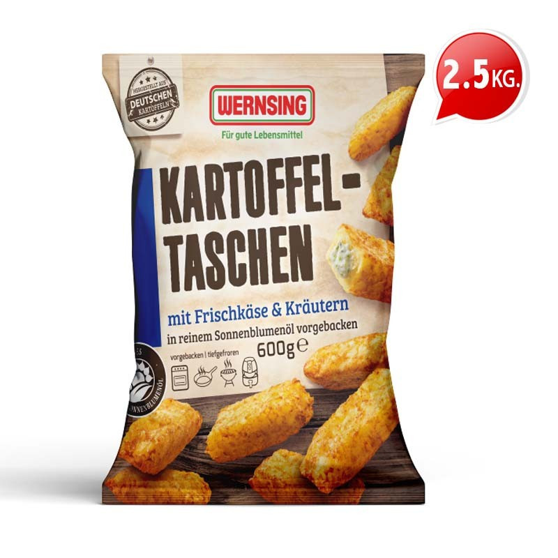 Potato Pockets PG Cream Cheese & Herbs 2.5kg