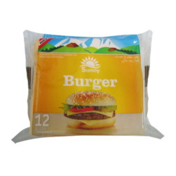 Slice Cheese Sunny Burger orange 12 slices