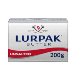 Butter Unsalted Lurpak 200gm