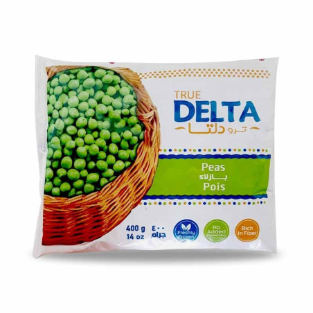 Frozen Green Peas Delta 400gm