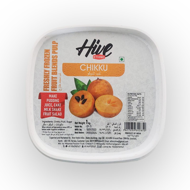 Pulp Chikku Hive 1kg