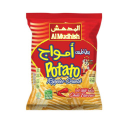 Potato Chips Chilli Flavour Al Mudhish 15gm