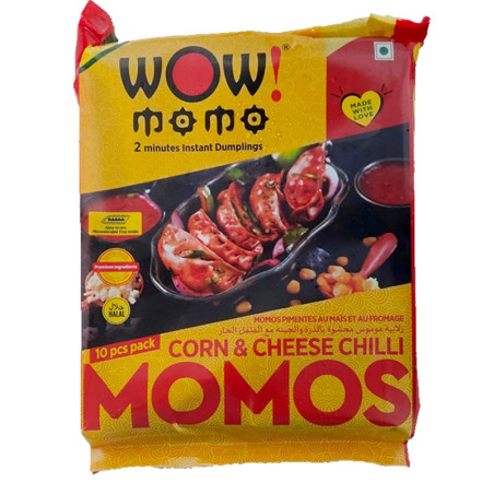 Wow Corn Cheese Chilli Momo 240gm